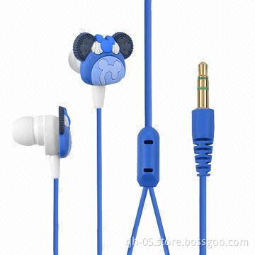 Novelty Earphones with Animal Shape Design, 20-20kHz Frequency Response